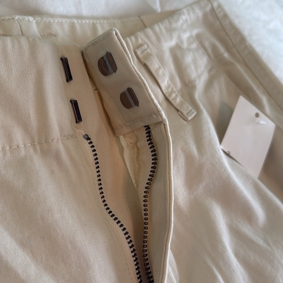 NWT A New Day Pant high rise straight hip & thigh cream color stretch (A1) - Picture 7 of 7